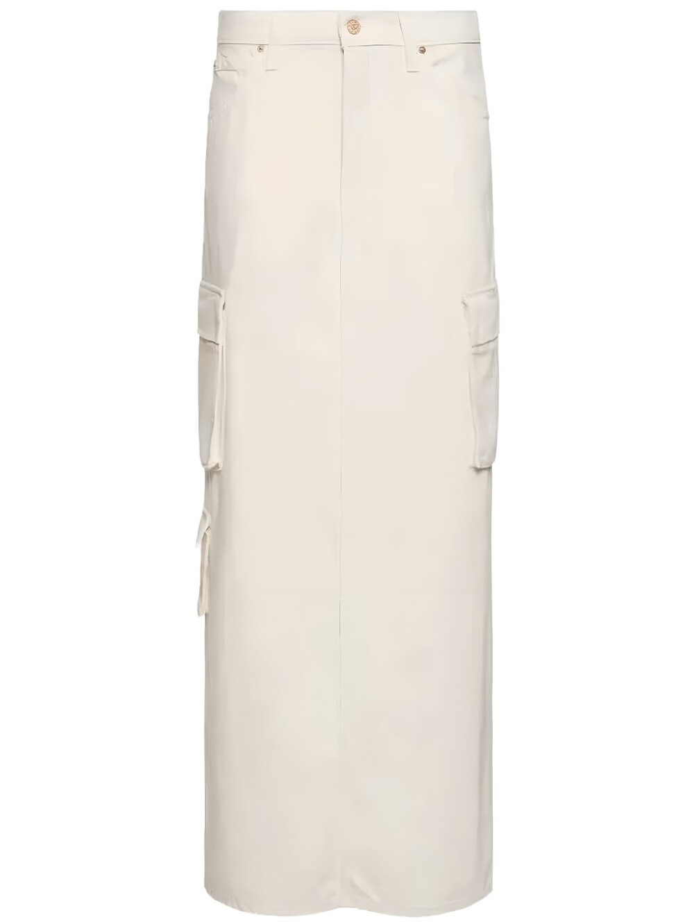 MOTHER SNACKS! The Fun Dip Cargo Skirt in Natural Size 23 NWT